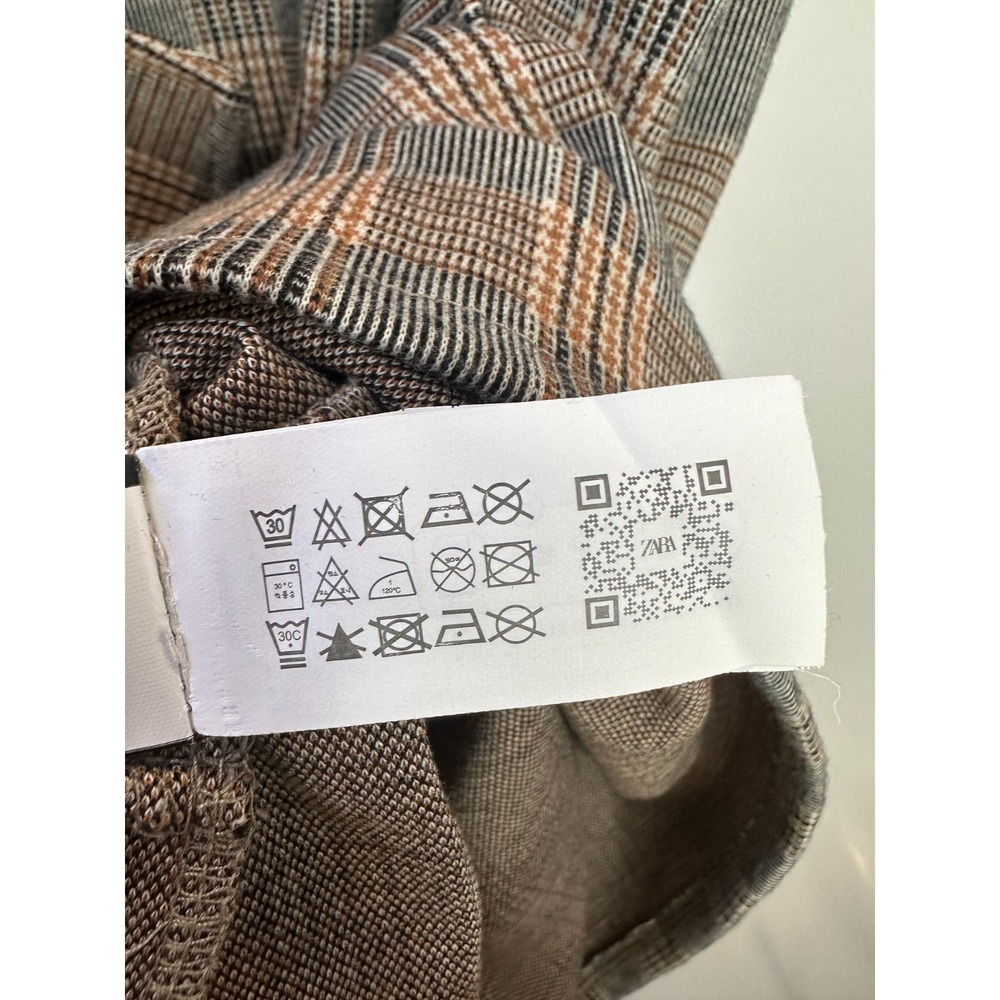 NWT Zara Kids Plaid Drop Waist Sleeveless Dress Girls 13 / 14 School Preppy - Picture 8 of 14